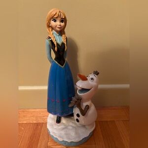 Anna and Olaf decorative figurine